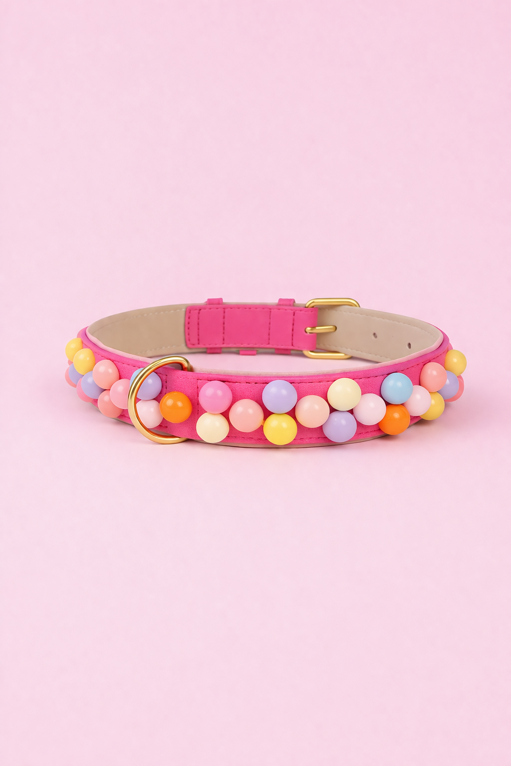 SIGNATURE no.02 - Hundehalsband mit Bonbon-Details