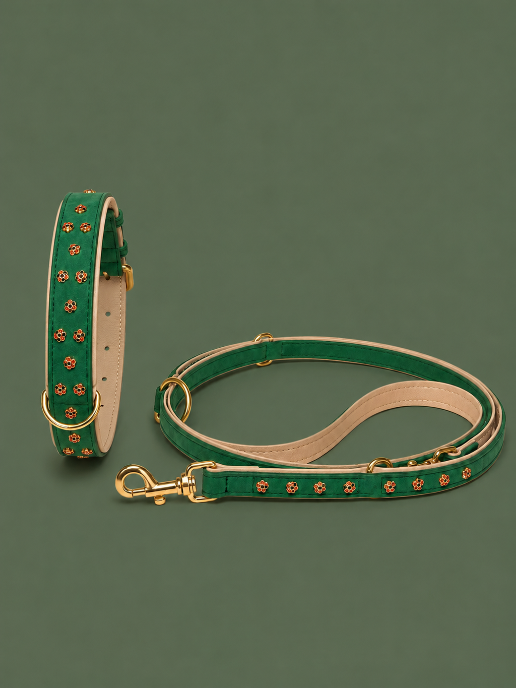 Set URBAN no.04 (Halsband & Leine)