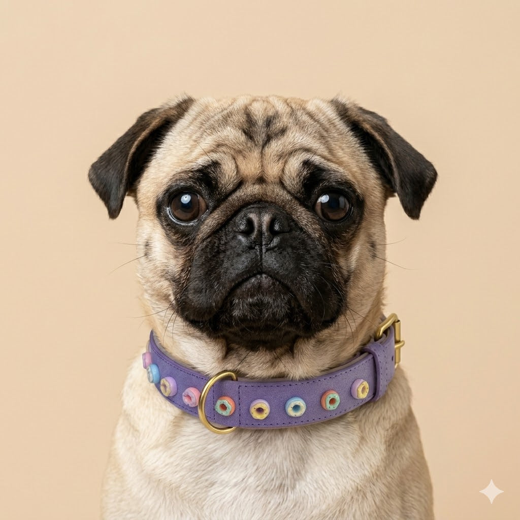 SIGNATURE no.04 - Hundehalsband mit Donuts