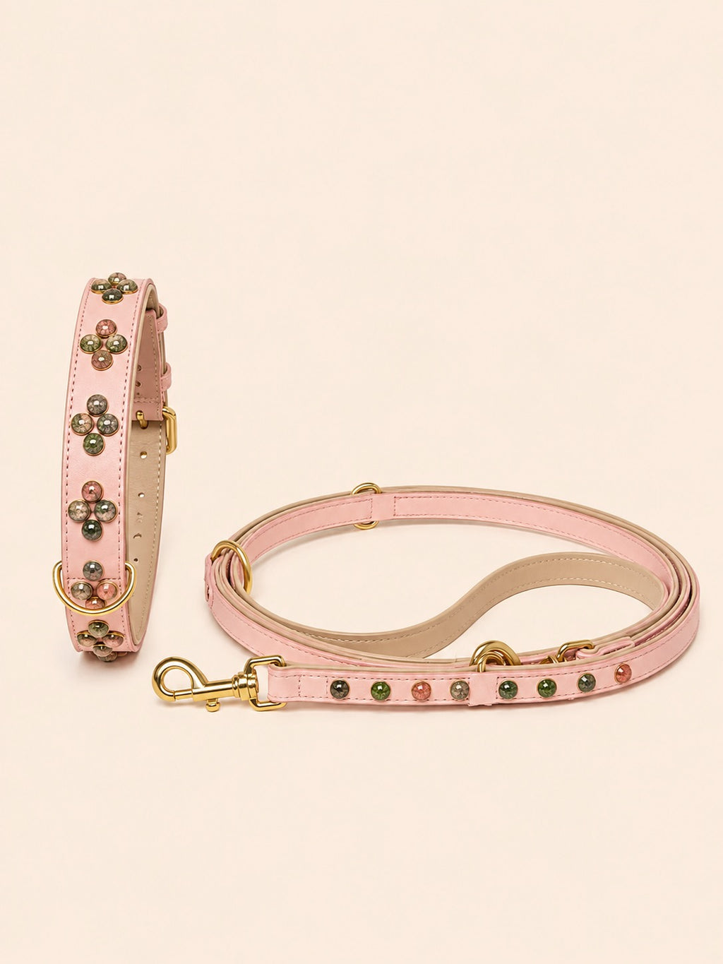 Set SOFT no.01 (Halsband & Leine)