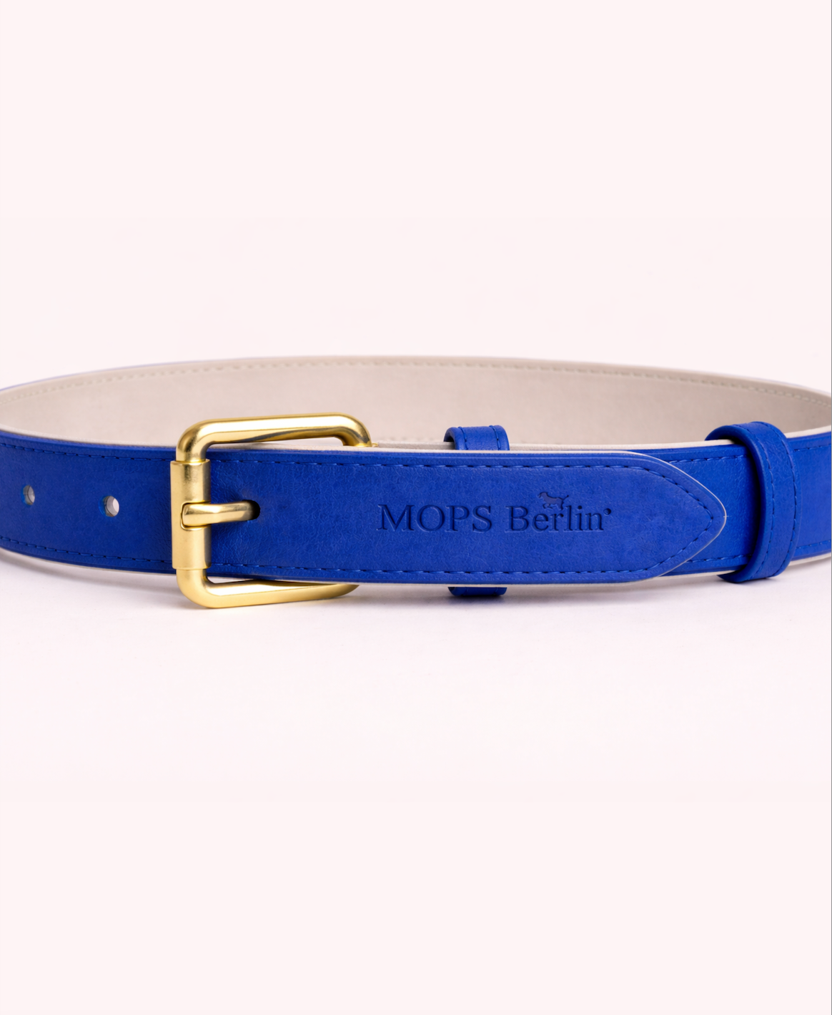 URBAN no.03 - Hundehalsband mit Goldakzenten