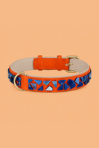 PURE no.02 - Hundehalsband mit Mosaik