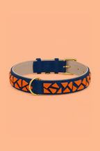 PURE no.04 - Hundehalsband mit Mosaik