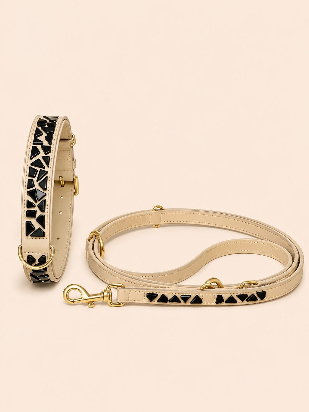 Set PURE No.01 (Halsband & Leine)