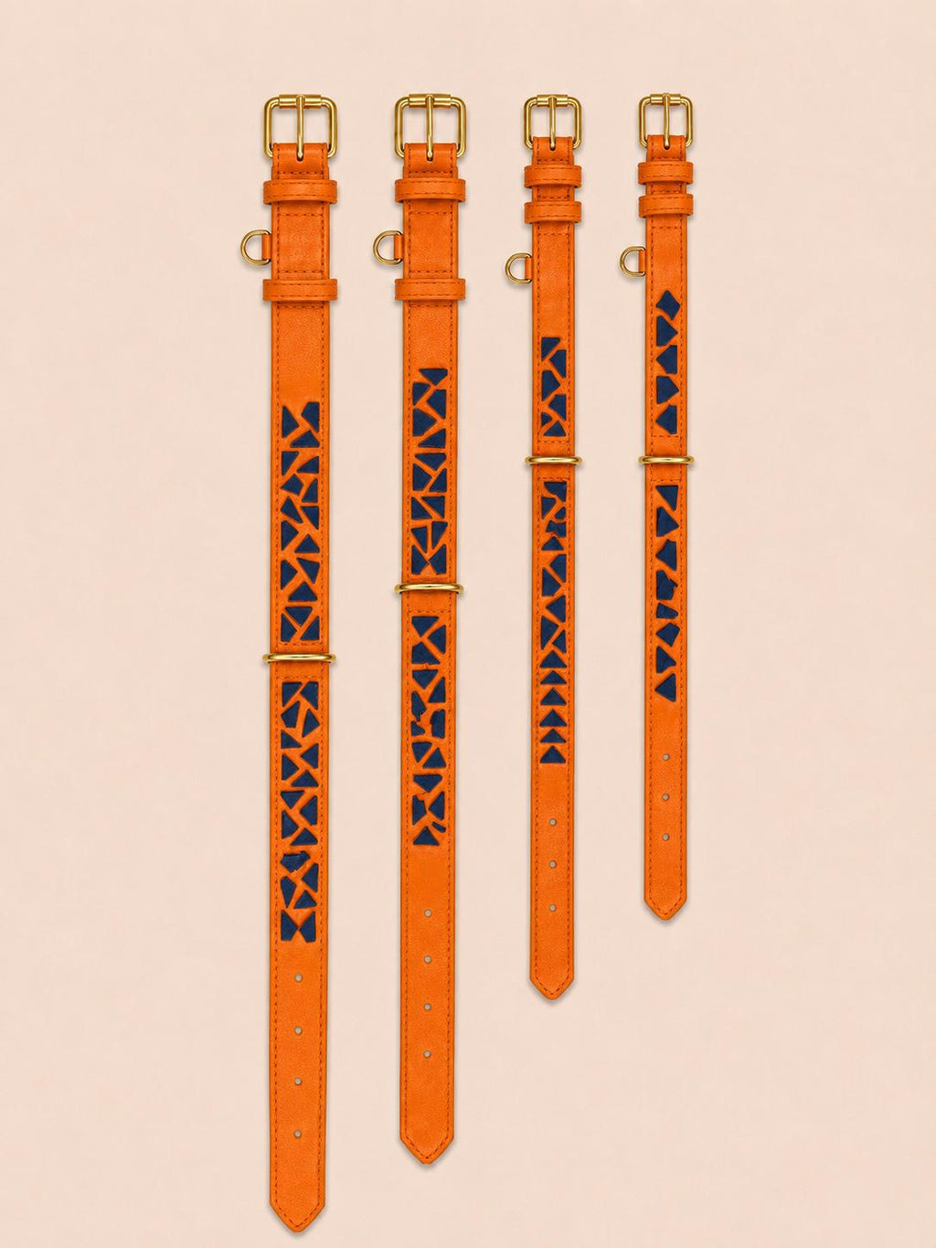 PURE no.02 - Hundehalsband mit Mosaik