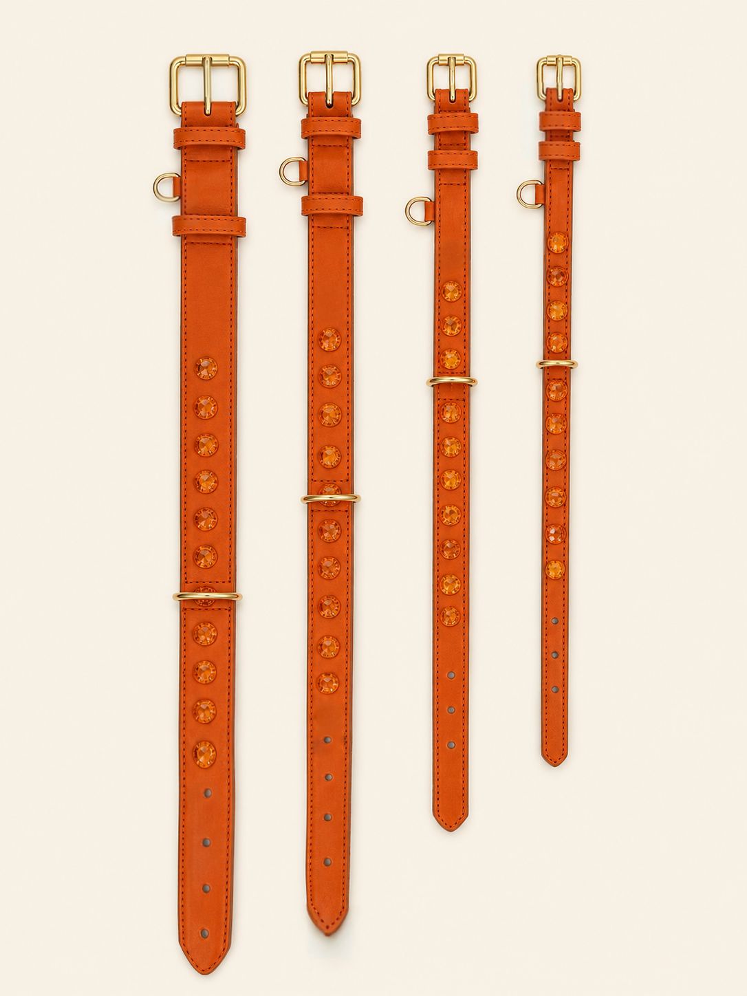 SOFT no.02 - Hundehalsband mit Bernsteinharz