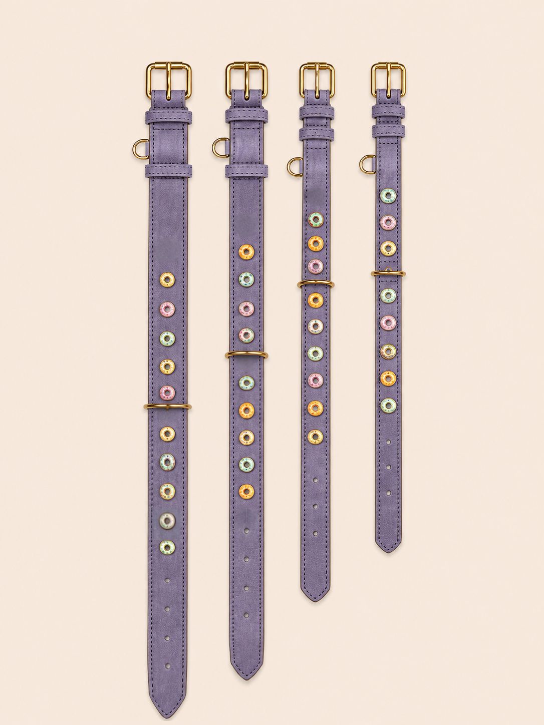 SIGNATURE no.04 - Hundehalsband mit Donuts