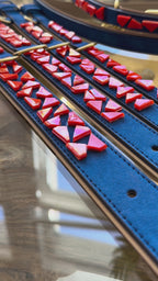 PURE no.04 - Hundehalsband mit Mosaik